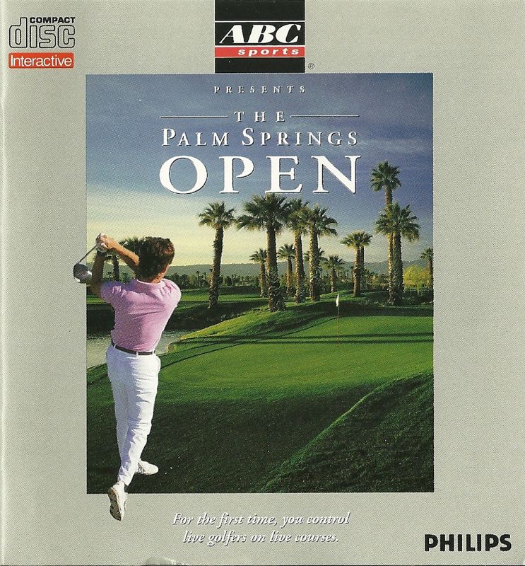 ABC Sports Presents: The Palm Springs Open box art for CD-i